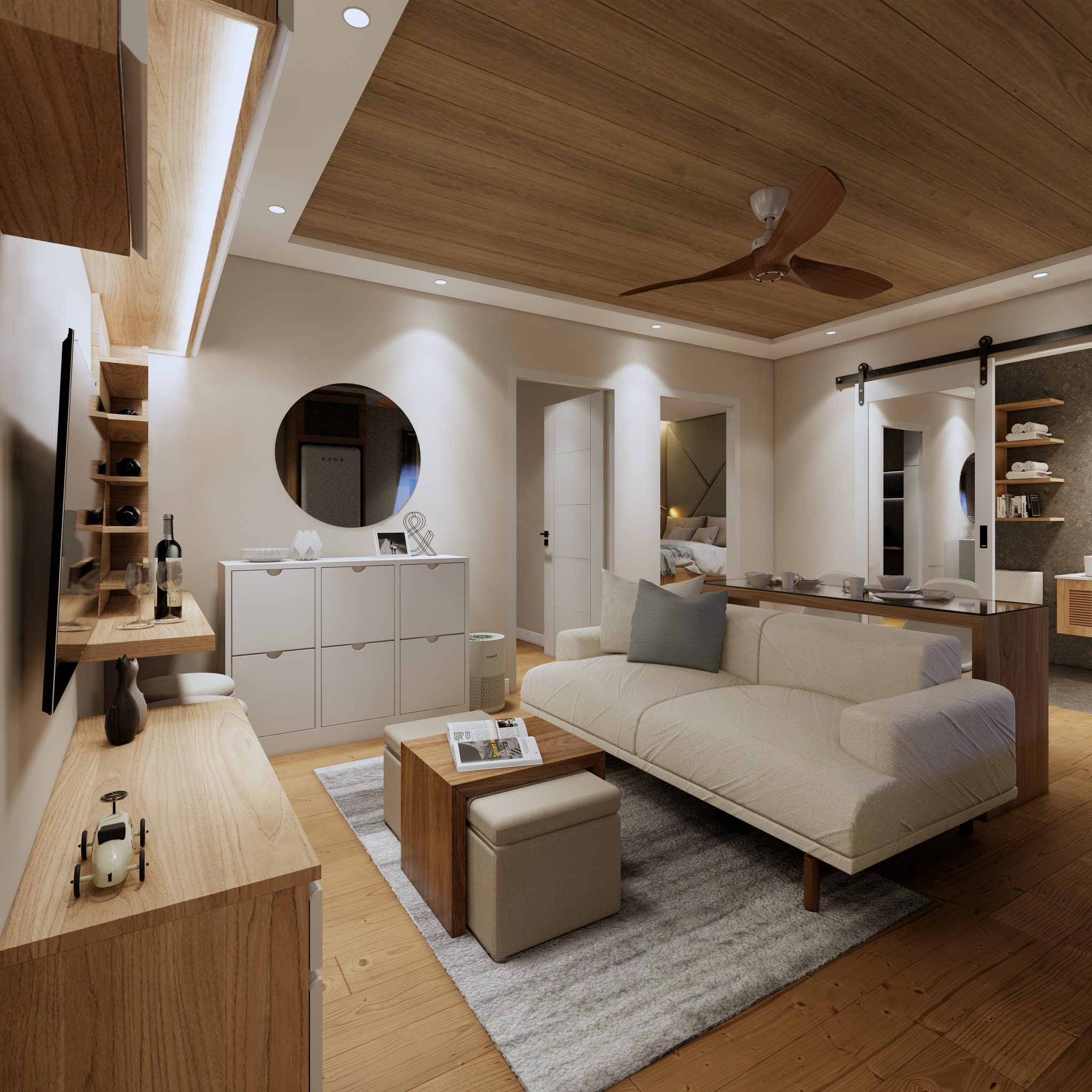 Realistic Enscape Rendering Day Scene